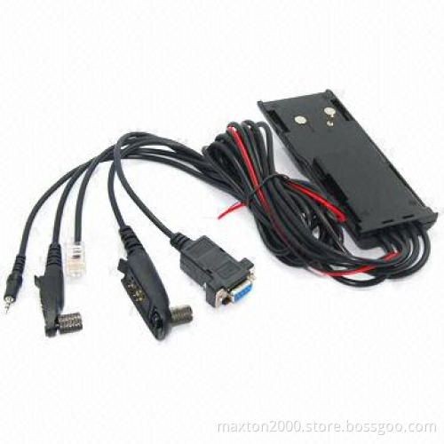 Programming Cable for Motorola Radios, with Power and Data LED Indication